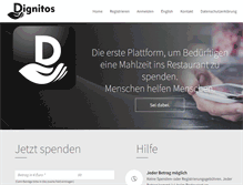 Tablet Screenshot of dignitos.com